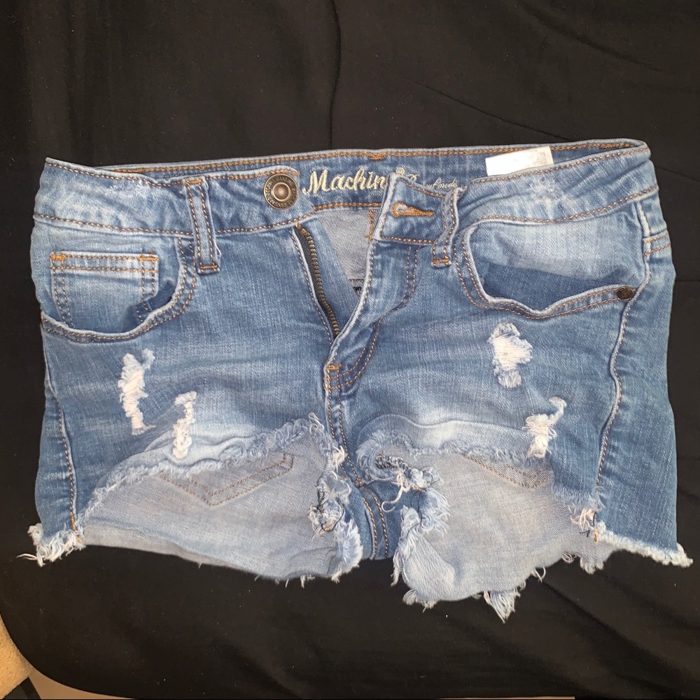 Machine Jeans denim shorts size small 26
